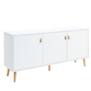 Aparador blanco de diseño nórdico