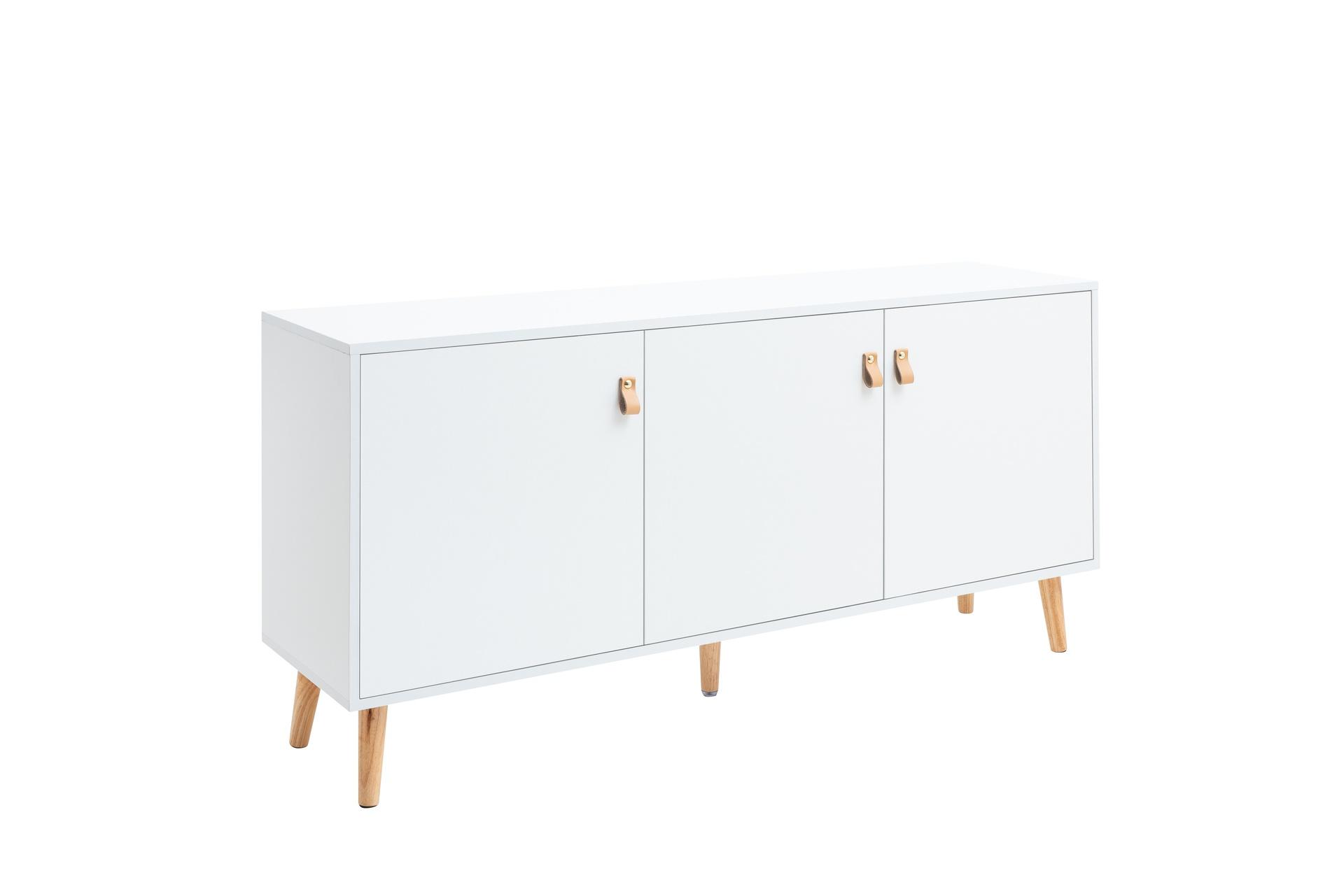 Aparador blanco de diseño nórdico