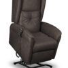 Sillón relax eléctrico levanta personas marrón 1 Sillón relax eléctrico levanta personas marrón 1