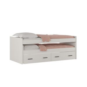 Cama compacto con cajonera_BEI