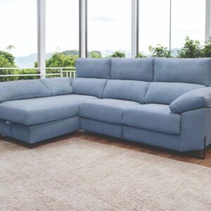 Chaiselong con respaldo reclinable