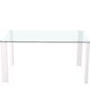 Mesa comedor fija rectangular con cristal1 Mesa comedor fija rectangular con cristal1