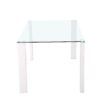 Mesa comedor fija rectangular con cristal2 Mesa comedor fija rectangular con cristal2