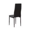 Silla tapizada con patas metálicas_NEGRO_3 Silla tapizada con patas metálicas_NEGRO_3