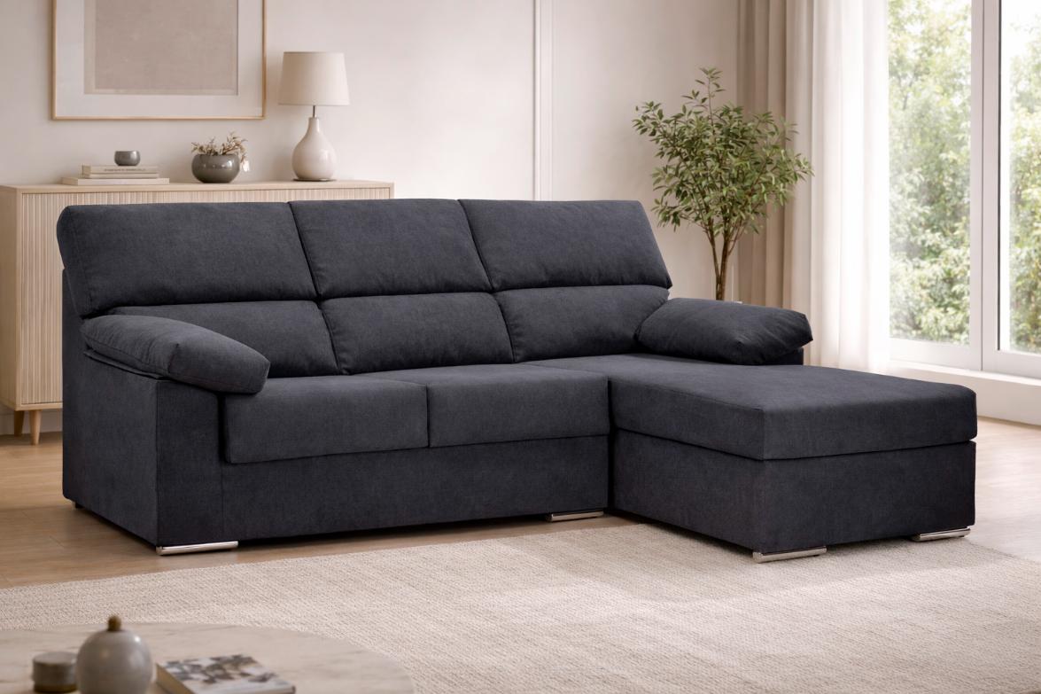 Chaise Longue madera pino y aglomeradoAMBIENTE